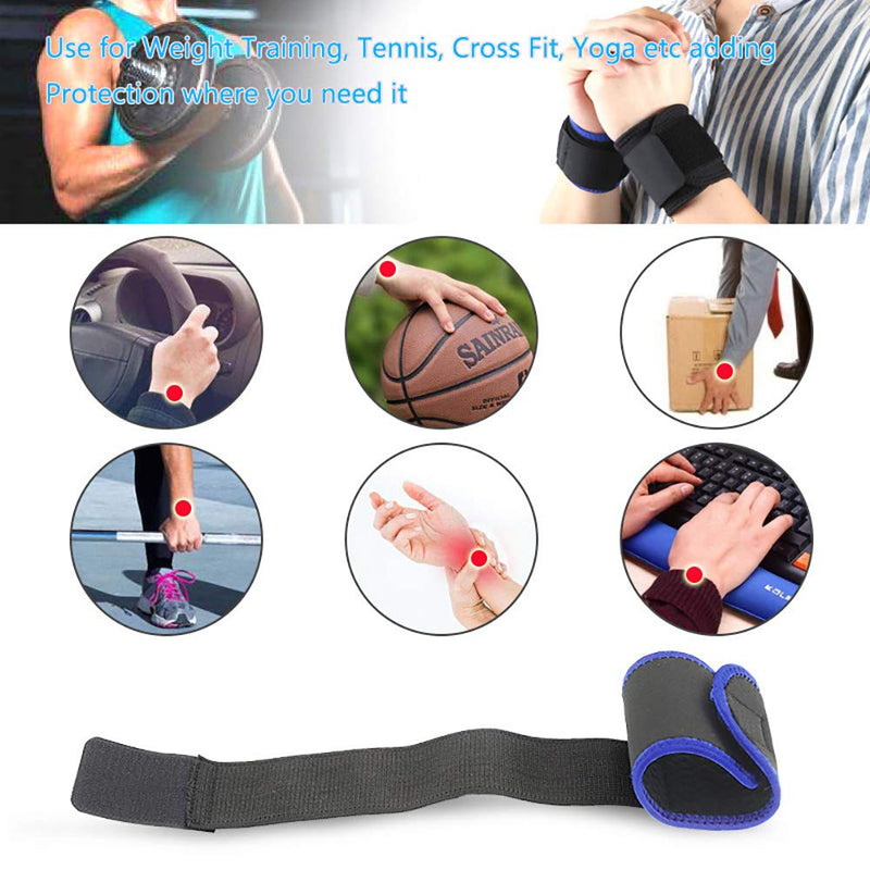 [Australia] - Wrist Brace, Compression Wrist Strap Support Wrist for Men & Women, Youth & Elderly, Boys& Girls, One Size Adjustable, Sports Wristband 1 PCS (Pink) Pink 