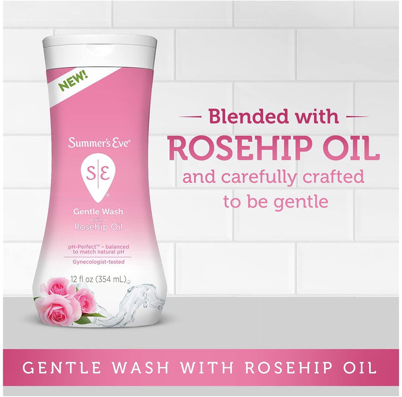 [Australia] - Summer's Eve Gentle Wash with Argan Oil with Gentle Wash with Rosehip Oil Argan Oil & Rosehip Oil Bundle 