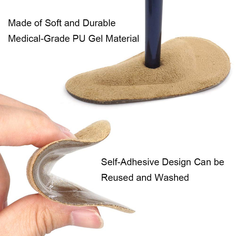 [Australia] - Dr. Foot's Arch Support Insoles for Flat Feet, Plantar Fasciitis, Relieve Pain for Women and Men (Beige+Brown+Black) Beige+brown+black 