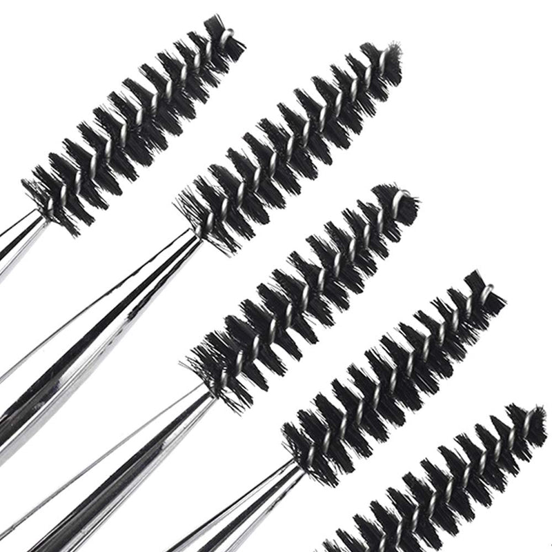 [Australia] - 3PCS Eyelash Brushes with Cap,Eye brow Brush Eyelash Mascara Brushes Wands Applicator Makeup Tools for Travel 