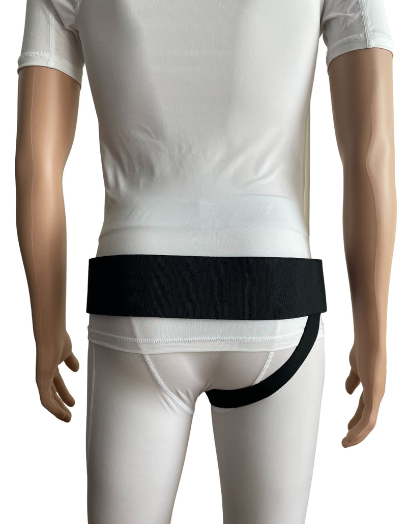 [Australia] - Hernia Gear Right Side Inguinal Hernia Groin Belt Black (XL 44-48) XL 44-48 