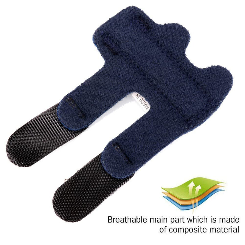 [Australia] - Finger Support Splint Adjustable Trigger Finger Thumb Splint Hand Finger Brace Tape for Straighten Curved Finger Brace Finger Stabilize 