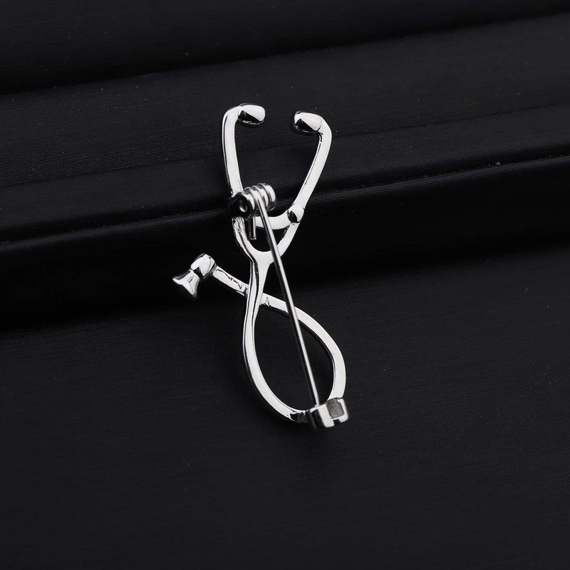 [Australia] - ENSIANTH Medical Stethoscope Brooch Pins for Doctor Nurse Medical Students Medical Caduceus Gift for RN,PA,MA,LPN,LVP,NP,Vet Copper LPN Brooch 