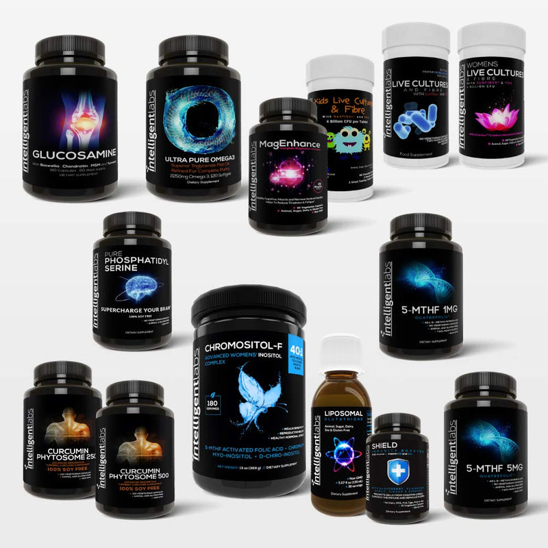 [Australia] - Intelligent Labs Phosphatidylserine 100mg, 100% Soy Free, Pure Phosphatidylserine from Sunflower Lecithin 