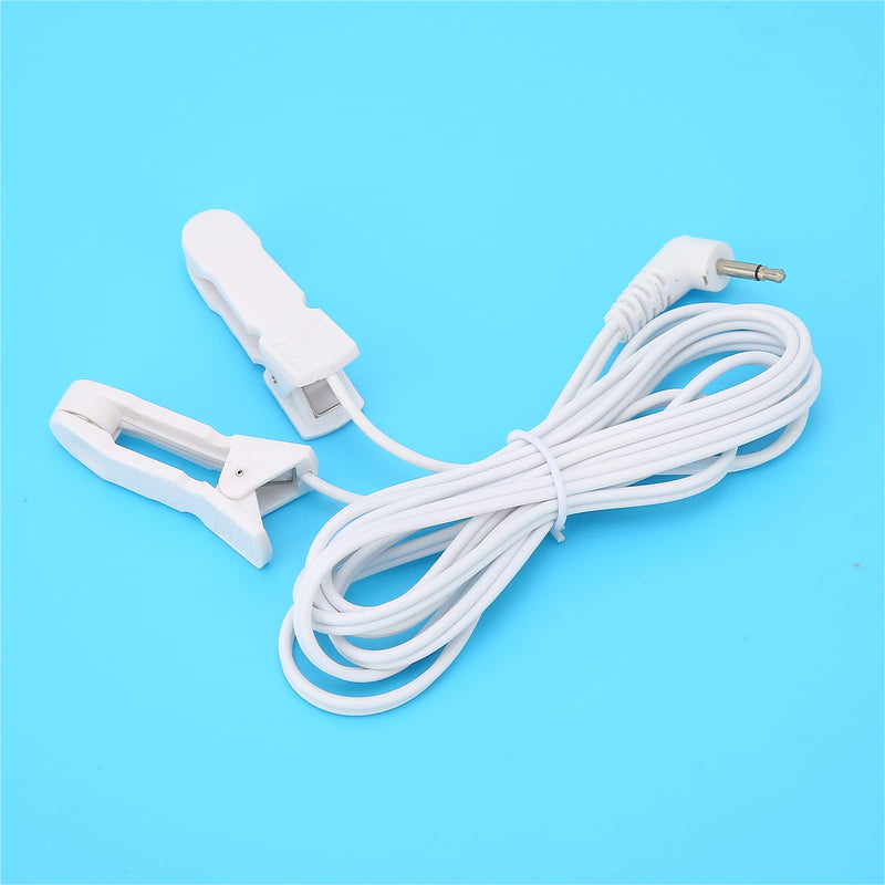 [Australia] - TENS Wire Cable, 2.5mm Portable Ear Clip Electrode Wire, Connecting Cable Accessory for Digital TENS Massage Machine 