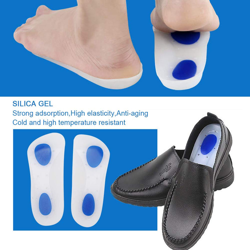 [Australia] - Metatarsal Pads, Gel Pad for Women and Men, Silicone Sports Shock Absorption Insole Pain Relief Flat Feet Correction Foot Pad(S) S 