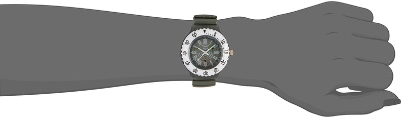 [Australia] - Scene Women's Quartz Watch with Grey Dial Analogue Display and Metal Strap SCE-2010-88 