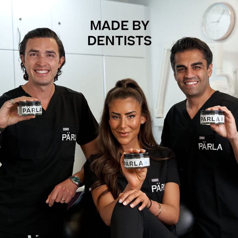 [Australia] - PÄRLA Original Toothpaste Tablets with Fluoride | 62 Tabs, 1 Month Supply | Eco-Friendly Bites in Sustainable Packaging | Peppermint Flavour | Natural Whitening, Gluten Free & Vegan | Refillable Jar 62 Count (Pack of 1) 