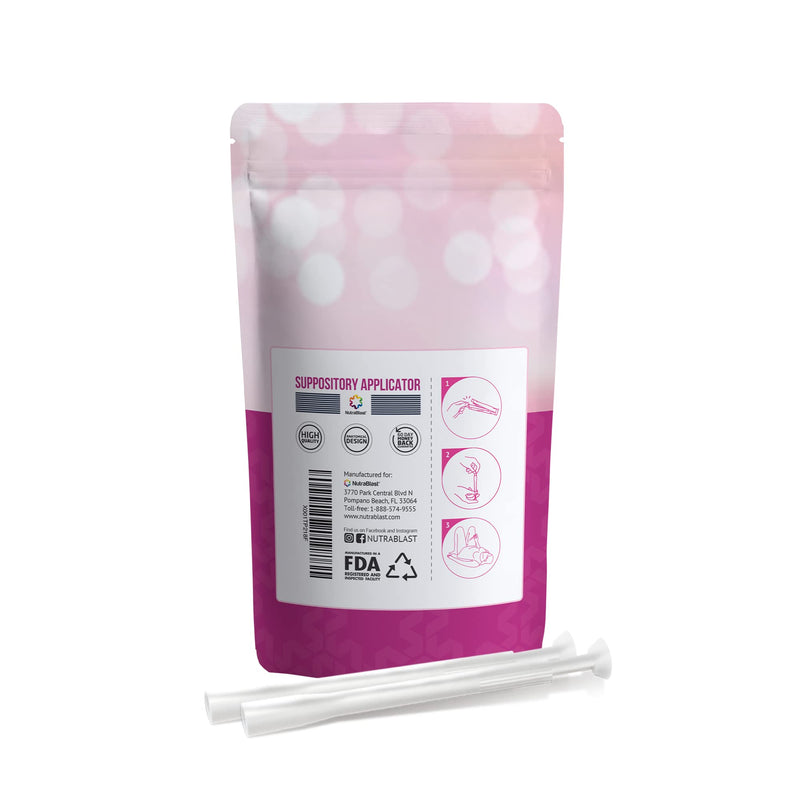 [Australia] - NutraBlast Disposable Vaginal Suppository Applicators (30-Pack) - Fits Most Brands, Pills, Tablets and Suppositories - Individually Wrapped 30 Count (Pack of 1) 