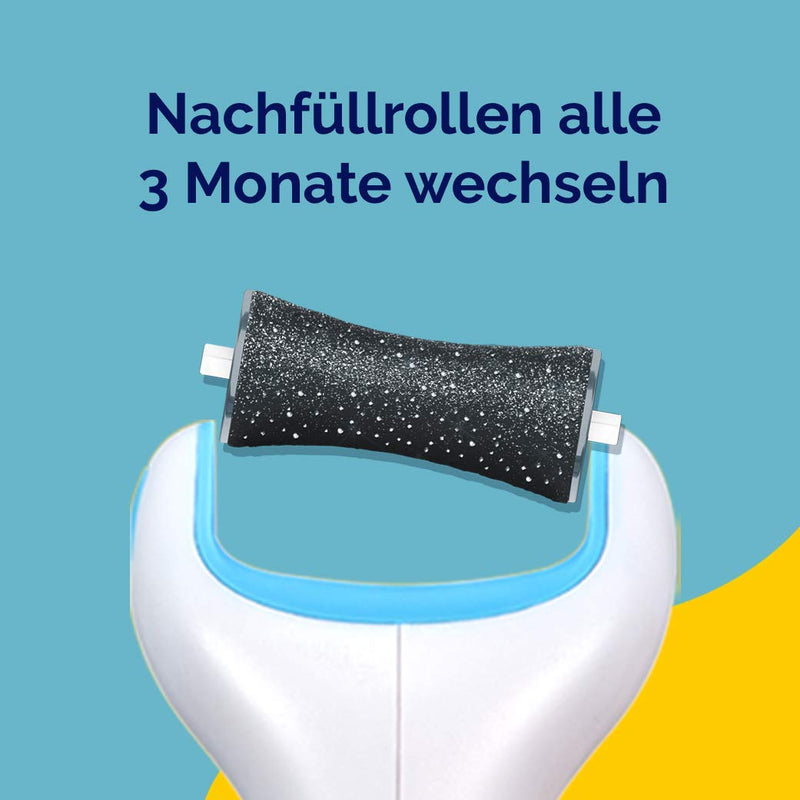 [Australia] - Scholl Expertcare Replacement Rollers for The Heel, Refill Pack for scholl Electric Callus Remover, with Diamond Particles, 2 Rollers. 2 Count (Pack of 1) 