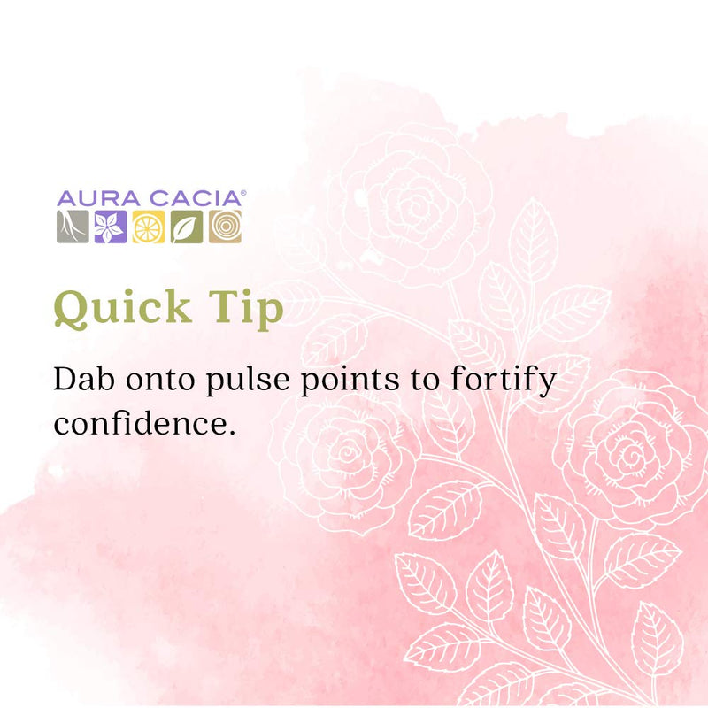 [Australia] - Aura Cacia Rose Absolute in Jojoba Oil 15ml 0.5 Fl Oz (Pack of 1) 
