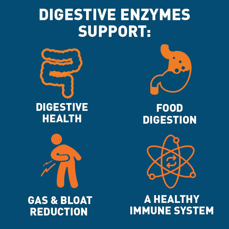 [Australia] - Dr. Tobias Digestive Enzymes Supplement, 60 Capsules 60 Count (Pack of 1) 