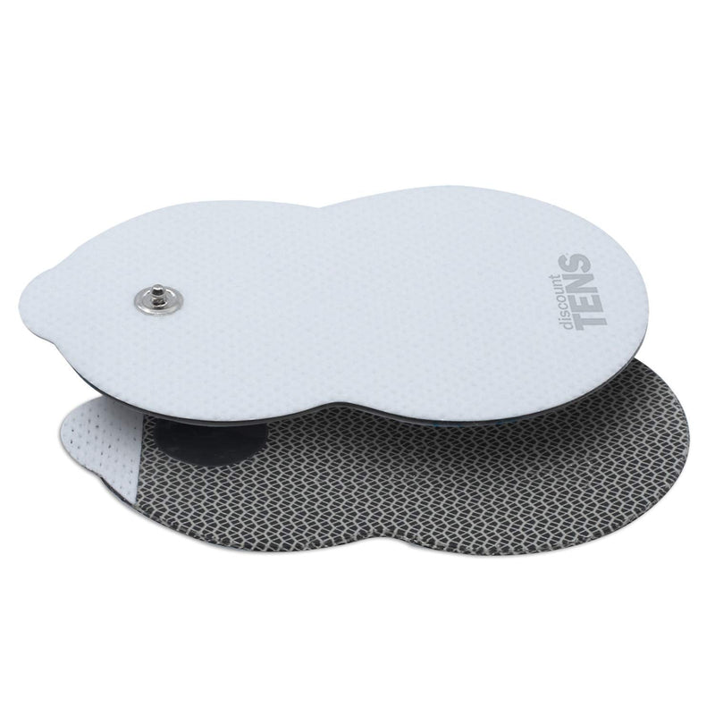 [Australia] - Omron Compatible TENS Electrodes, 20 (10 Pair) Premium Omron Compatible Replacement Pads for TENS Units. 2 Sizes Included. 