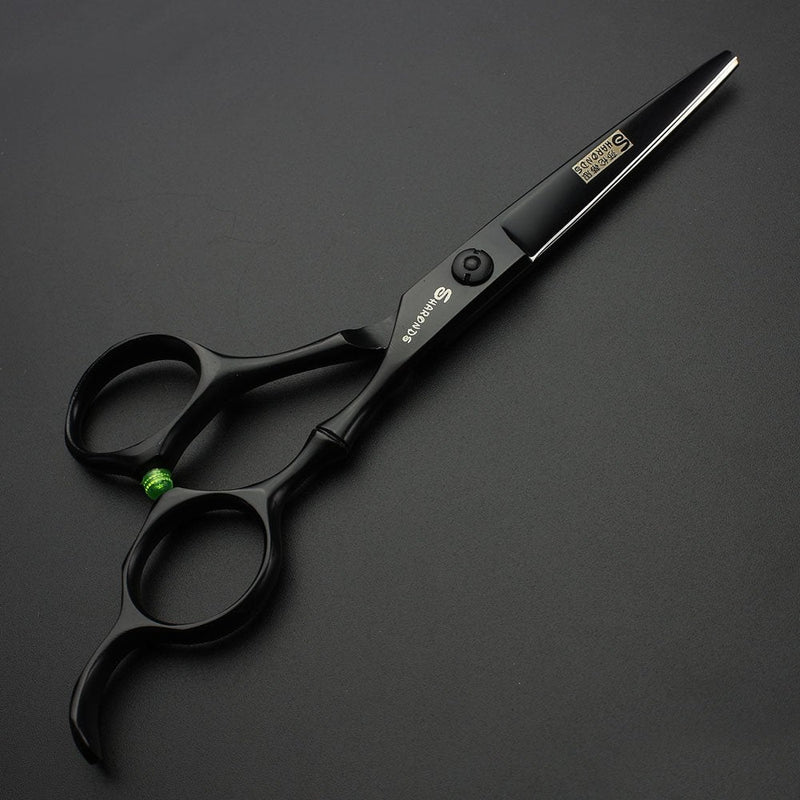 [Australia] - Hairdressing Scissors Hairdressing Scissors 6 inch Black Hairdressing Scissors Set Salon Hairdresser (MD-XGSF-SJ6W) MD-XGSF-SJ6W 