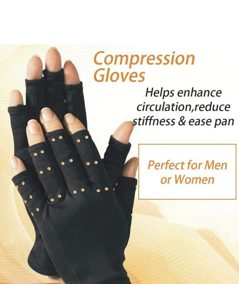 [Australia] - Copper Care Copper Infused Compression Gloves (One Pair) 