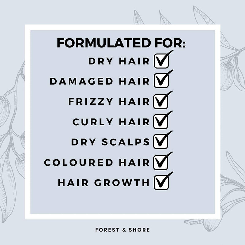[Australia] - Hair Oil Natural & Organic Hair Mask & Hair Treatment with Coconut Oil for Dry Damaged Hair (100ml, Hair conditioning Oil) 100 ml (Pack of 1) 