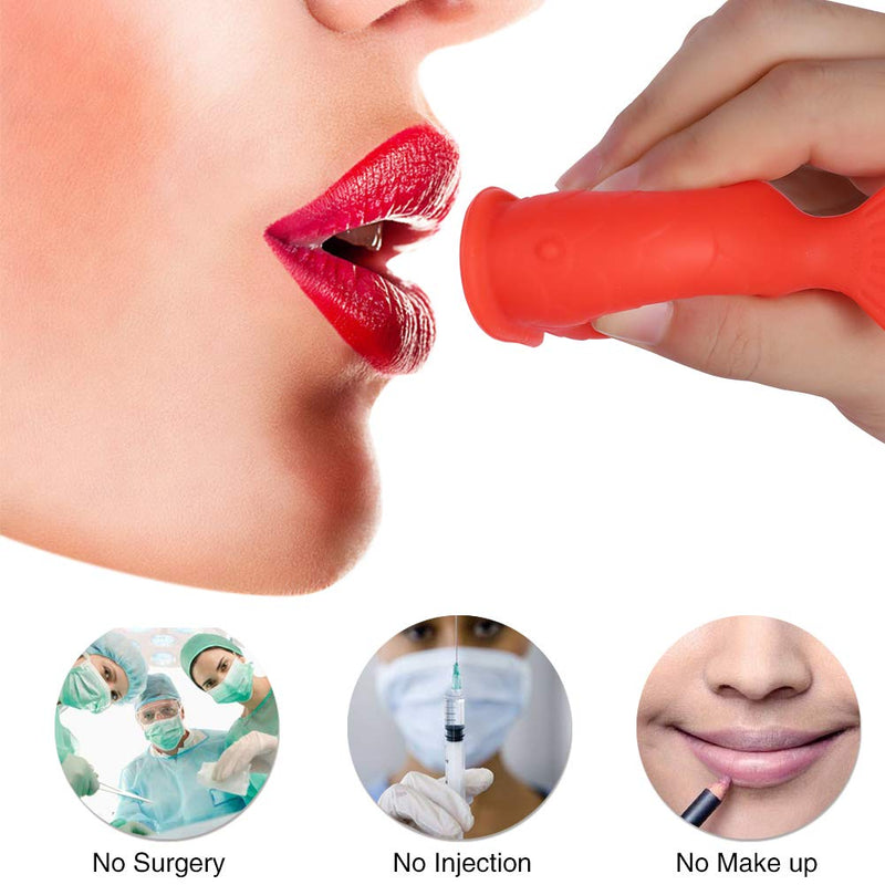 [Australia] - Lip Plumping Enhance - Soft Silicone Lips Enhancer Plumper Tool Device - Enlarge Mouth Lips Enlargement Tools Plumping Bigger Lips Device Christmas Gift 