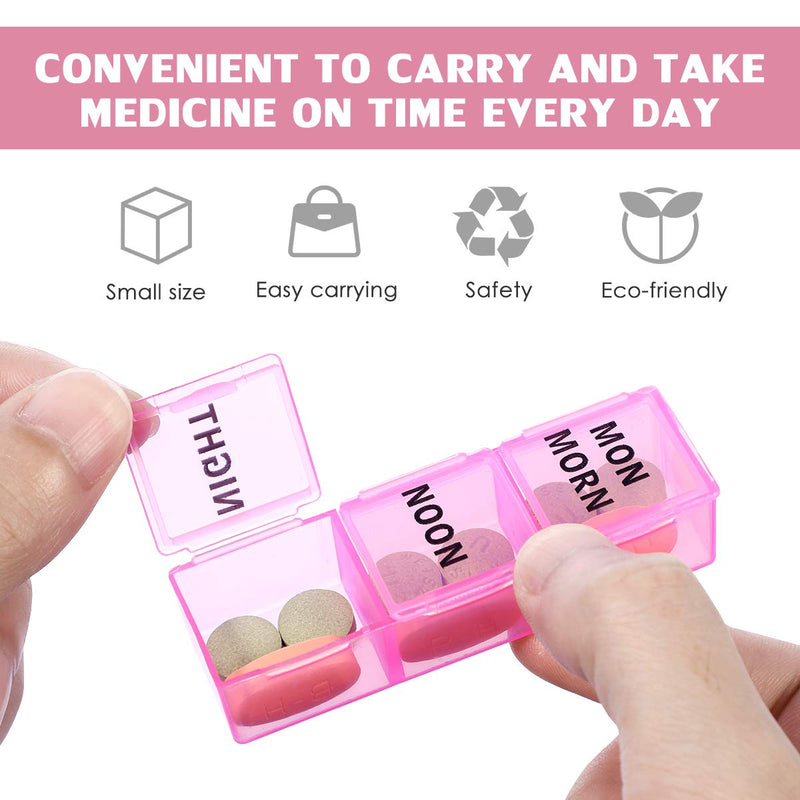 [Australia] - ULTNICE Pill Box for 7 day Pill Organizer 21 Slots Storage Box Weekly Pill Holder for Medications Vitamins 