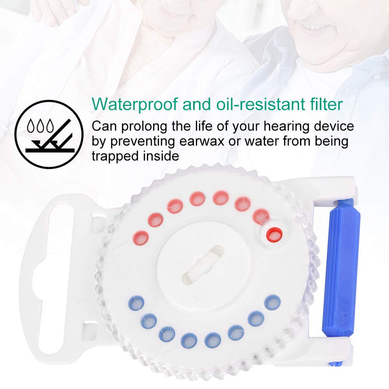 [Australia] - 16 Pcs/Set Earwax Guards, Disposable Durable Hearing Aid Protection Earwax Guards Hearing Assistance Filters Dust and Water 