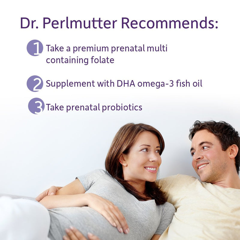 [Australia] - Garden of Life - Dr. Formulated Probiotics Once Daily Prenatal - Acidophilus and Bifidobacteria Probiotic Support for Mom and Baby - Gluten, Dairy, and Soy-Free - 30 Vegetarian Capsules Shelf Stable Probiotics 