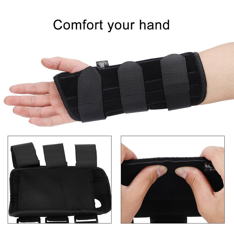 [Australia] - Wrist Support Brace Splint Adjustable Breathable Wrist Brace Hand Support Arm Protection Strap Ideal for Injuries to Carpal Tunnel, Arthritis Recovery And Sprains(L-Left) L Left 