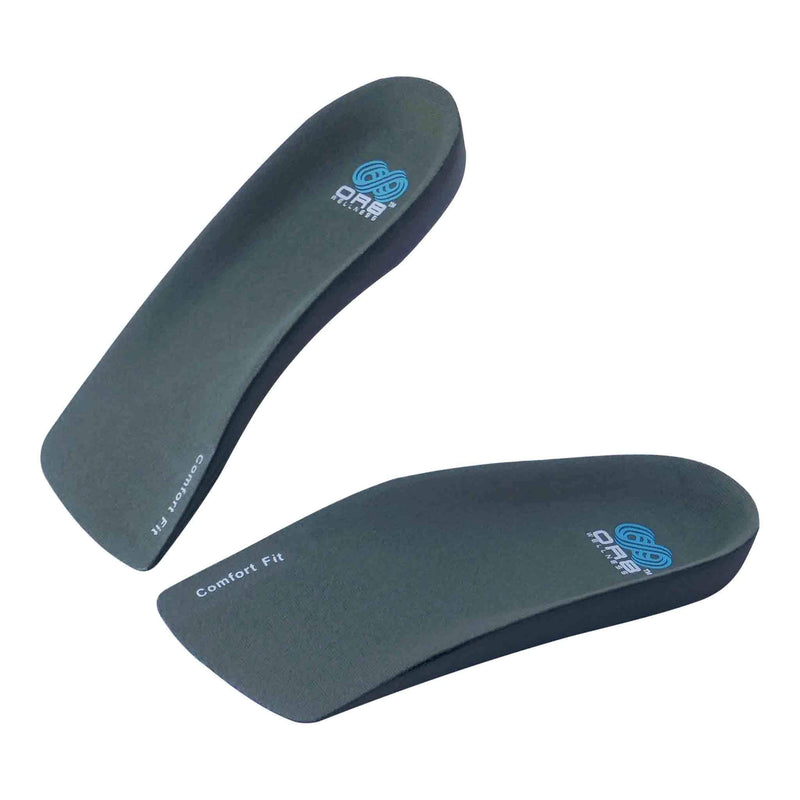 [Australia] - Plantar Fasciitis Orthotic ¾ Length Insoles. Weak & Fallen Arches. Flat Feet. Arch Support. Shoe Inserts For Men & Women. S - 5-6.5 