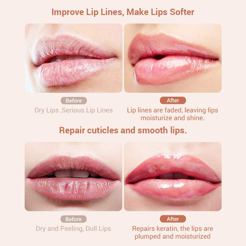 [Australia] - Lip Sleeping Mask Lip Mask Overnight, Moisturizing Repairing Lip Balm Natural Extracts Collagen Lip Mask Skin Care Day and Night Lips Treatment Mask for Cracked Lips, Dry Lips, Wrinkles Lips 