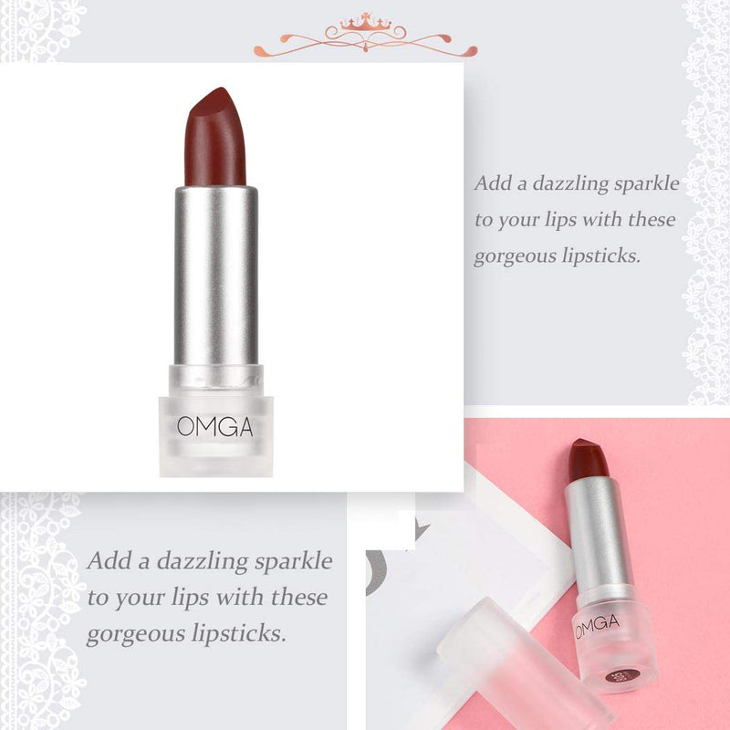 [Australia] - Kisshine Lipsticks Matte Lipstick Long Lasting Smooth Lips Cosmetics Makeup Gift for Women and Girls (Red 805#) Red 805# 