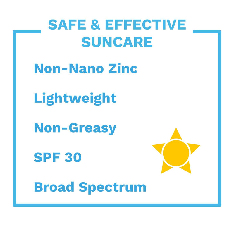 [Australia] - Block Island Organics - Natural Mineral Sunscreen SPF 30 - Broad Spectrum UVA UVB Protection - Non-Nano Zinc - Lightweight Non-Greasy Sunblock - EWG Top Rated - Non-Toxic - Made in USA 3.4 FL OZ 