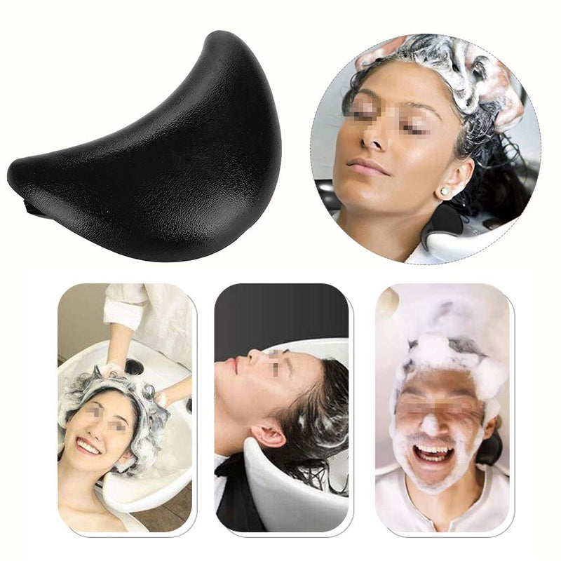 [Australia] - AYNEFY Shampoo Bowl, Portable Silicone Neck Pillow Easy to Use Salon Silicone Hairdressing Hair Washing Neck Pillow Shampoo Bowl Cushion 