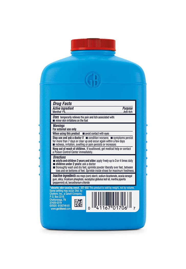 [Australia] - Gold Bond Medicated Maximum Strength Foot Powder - 4 oz 
