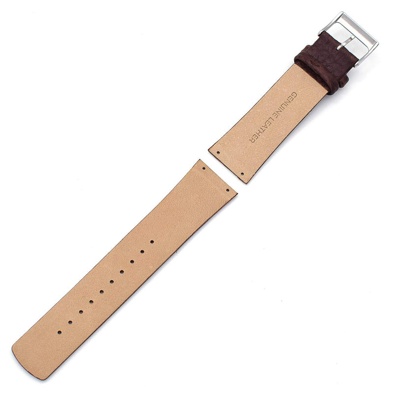 [Australia] - Replacement Watch Band for Skagen Mens Watches 22mm with Screws (dark brown) 