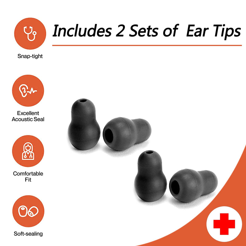 [Australia] - Replacement Accessories Kit Fits Classic 3, Cardiology 3 & Cardiology 4 Stethoscope for Littman Stethoscope Replacement Parts & Stethoscope Bell Cover and Ear Tips Replacement Parts. 