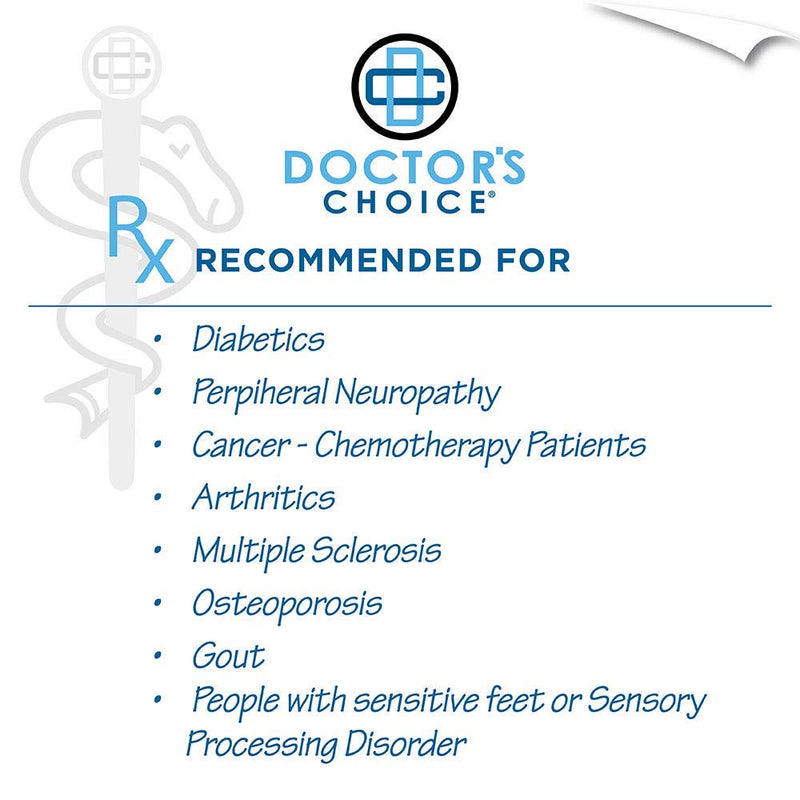 [Australia] - Doctor's Choice Diabetic Socks for Men, Seamless Ankle Socks with Non-Binding Top, Aloe Infused, Provides Extra Comfort for Gout, No Show, 2 Pairs, White, X-Large, Size 13-15 