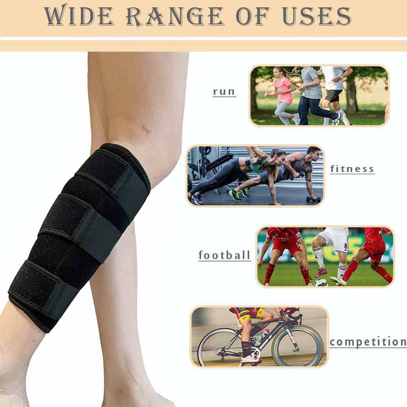 [Australia] - Calf Compression Sleeve Men, Shin Splint Compression Sleeve Shin Splints Leg Pain Relief Support, Calf Support Brace Adjustable Shin Splint Support, Reduces Muscle Swelling Calf Sleeve Shin Brace Calf Brace 