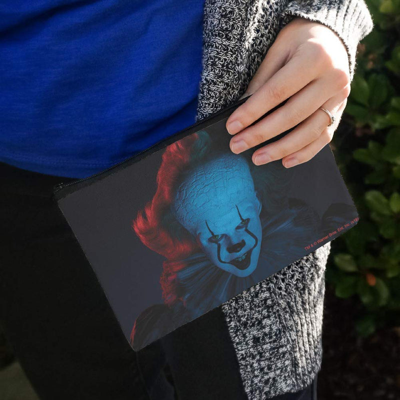 [Australia] - IT: Chapter 2 Blue Pennywise Makeup Cosmetic Bag Organizer Pouch 