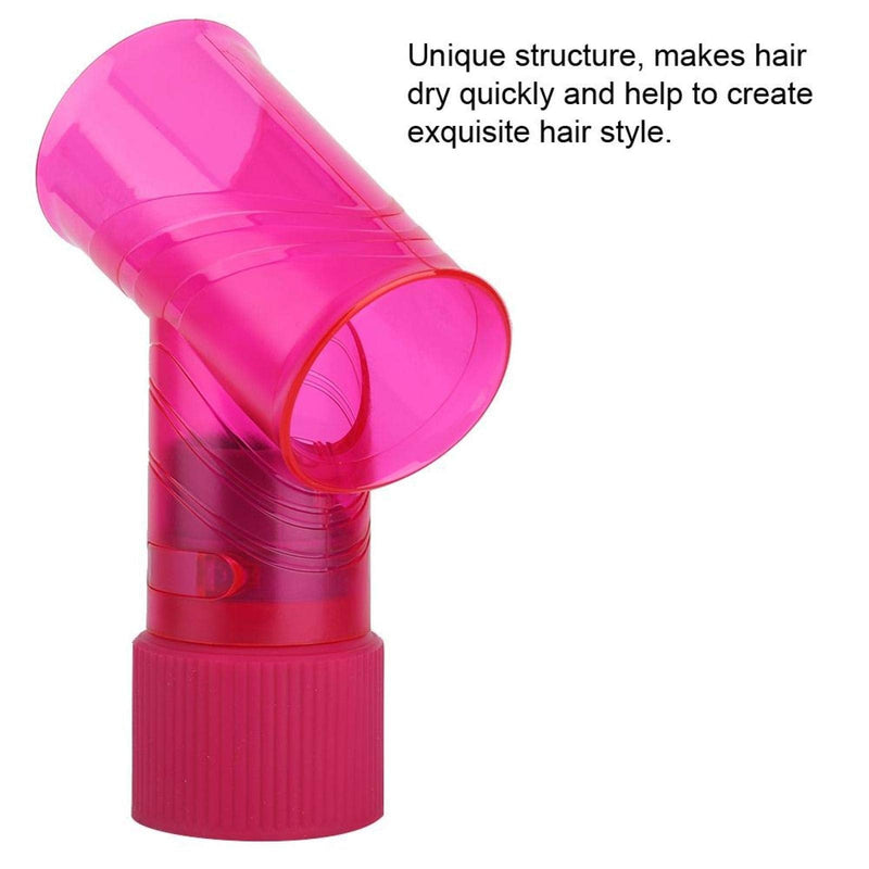 [Australia] - Hair Dryer Diffuser | Curly Blow Dryer Diffuser | Professional Hair Diffuser for Blow Dryer Universal Hair Diffuser Hairdressing Styling Accessory for Natural Hair/Permed Hair/Wavy/Curly Hair Pink 