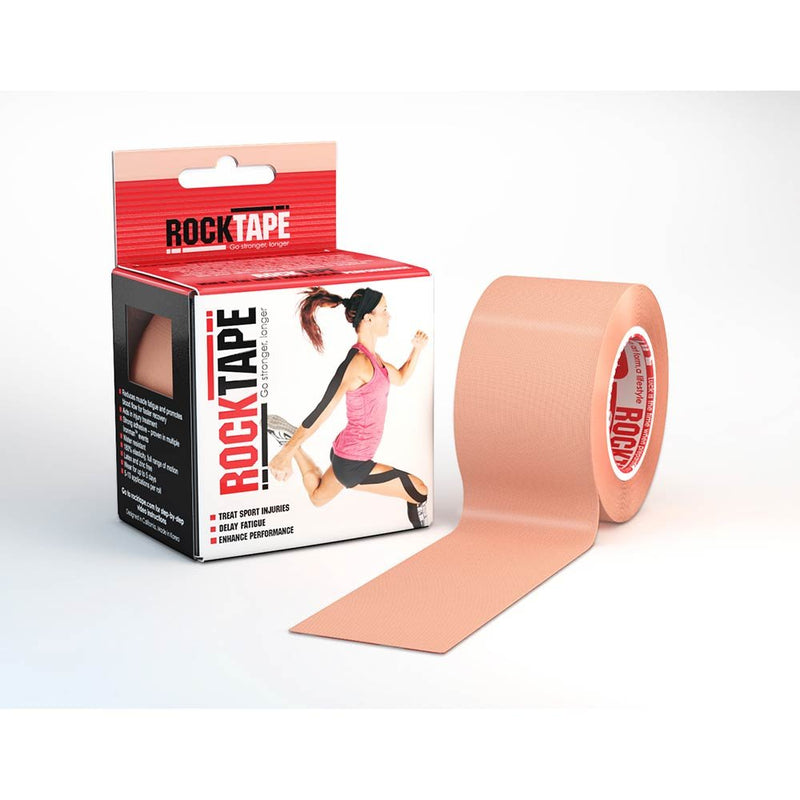 [Australia] - Rocktape Kinesiology Tape Athletes, Water Resistant, Reduce Pain & Injury Recovery, 5cm x 5m, Uncut, Argyle Blue 