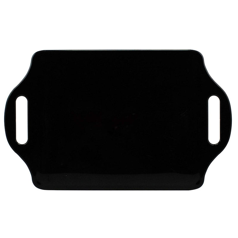 [Australia] - TRIXES Hairdressers Mirror - Salon Handheld Mirror ‚Äì with 2 Handles Wide Angle ‚Äìfor Hairdressing and Beauty - Large Size 36.5 x 21.7cm ‚Äì for Professional Barbers and Hairdressers - Black 