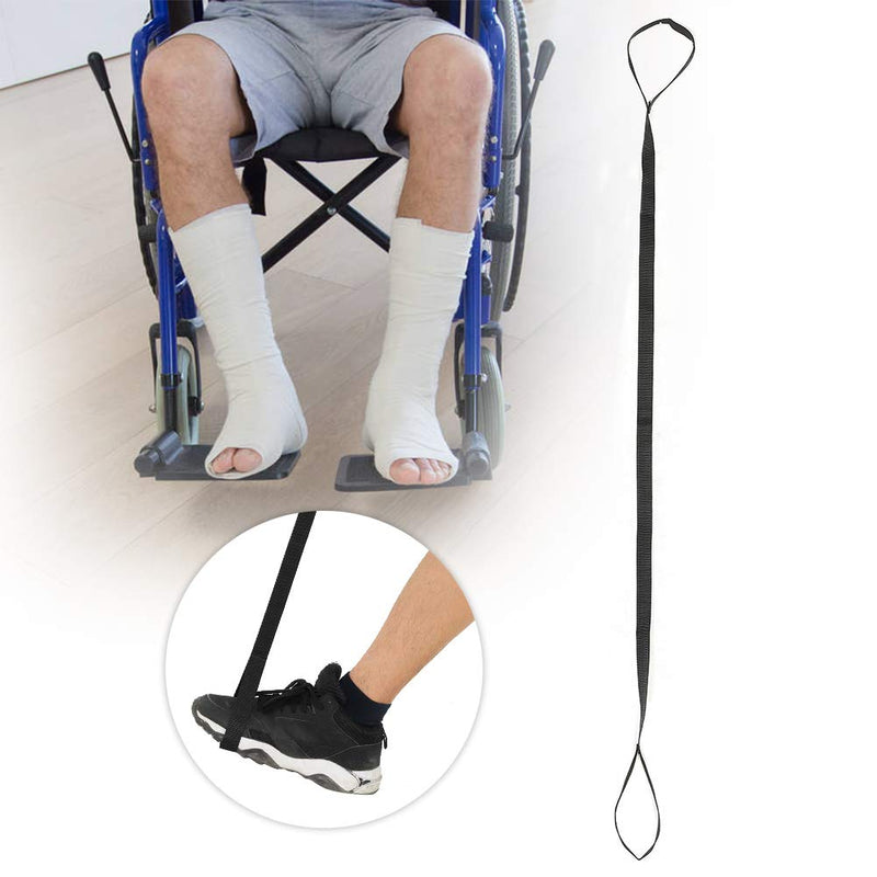 [Australia] - Leg Lifter Strap, Rigid Foot Lifter,Durable Nylon Leg Lifter Mobility Aids Leg Lifter with Foot Strip Mobility for Disability Elderly 