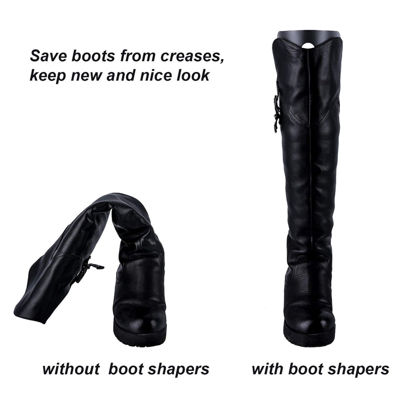 [Australia] - Ruisita 4 Pieces Boot Shapers Form Inserts Breathable Boots Support for Men or Women 9.5 inches 