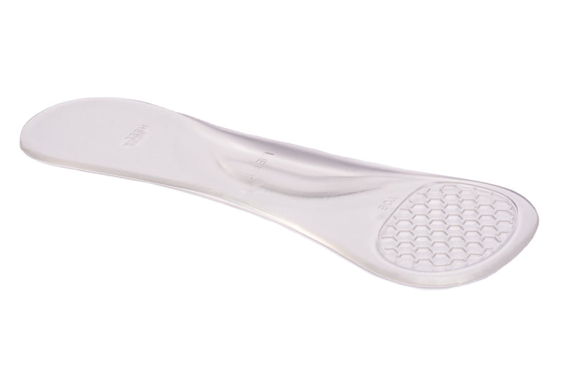 [Australia] - 1 Pair Party Feet Clear Orthotic Massage Gel Insoles Arch Support Ladies stiletto, high heel universal 