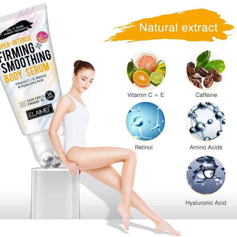 [Australia] - Hot Cream, Fat Burner Slimming Cream with Massage Roller, Enhancer Cream for Body Slimming & Firming - Perfectly Shape Waist, Abdomen and Buttocks 