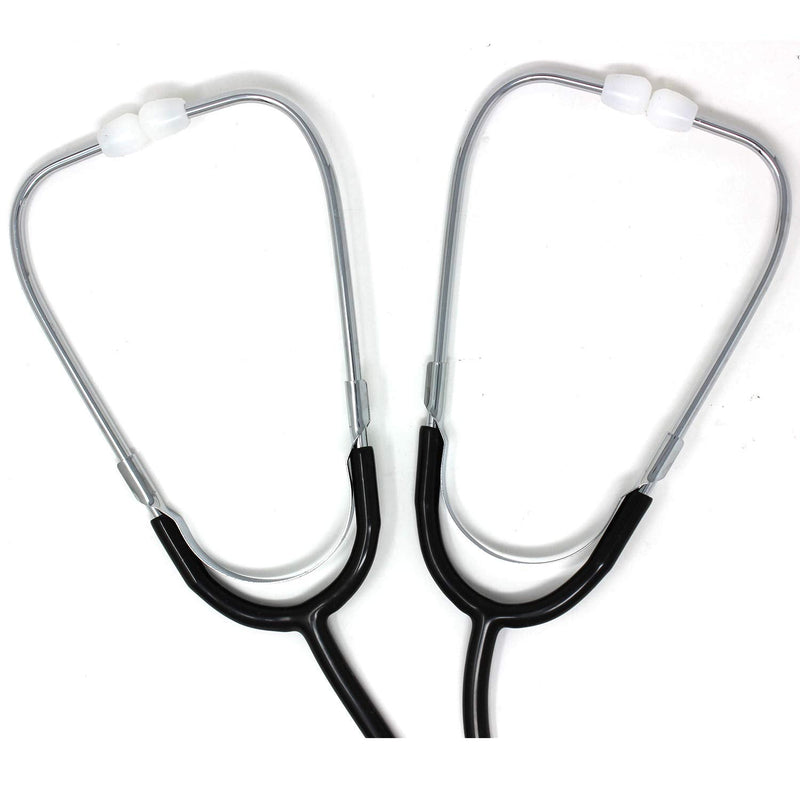 [Australia] - Ever Ready First Aid Dual Head Teaching Stethoscope - Nursing Student Stethoscope - Medical Training Stethoscope, Black 