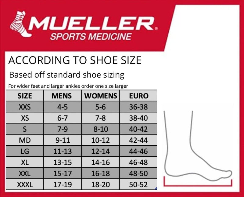 [Australia] - Mueller Sports Medicine The One Ankle Support Brace, for Men and Women, Black, Small 