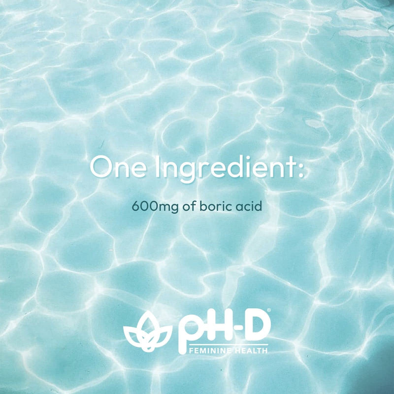 [Australia] - pH-D Feminine Health Boric Acid Starter Bundle - pH-D Boric Acid Vaginal Suppositories 72ct and 5 Vaginal Suppository applicators 