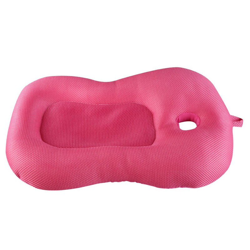 [Australia] - Baby Bath Pillow, Floating Baby Bath Cushion Soft Bath Tub Support Pillow Pad for Baby Infant from 0-6 Month, Pink 