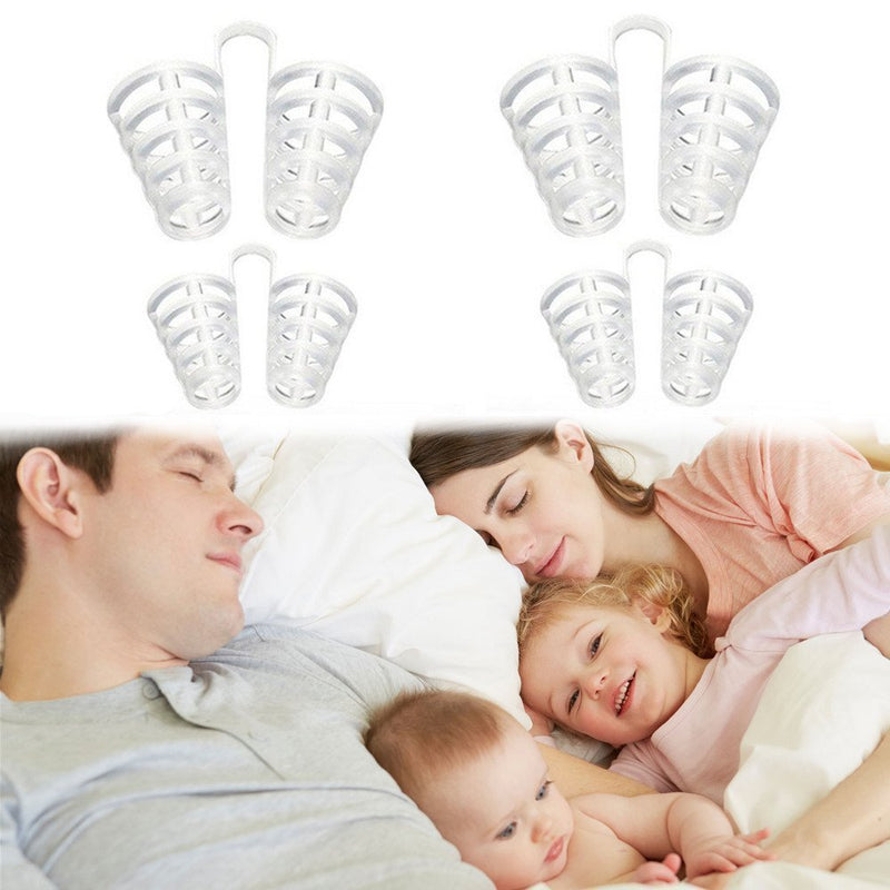 [Australia] - Anti-snoring Solution of 4 Pieces/Box, Anti-snoring Cap, Natural Snoring Relieves Immediate Help and Improves Breathing, Children of Both Sexes 