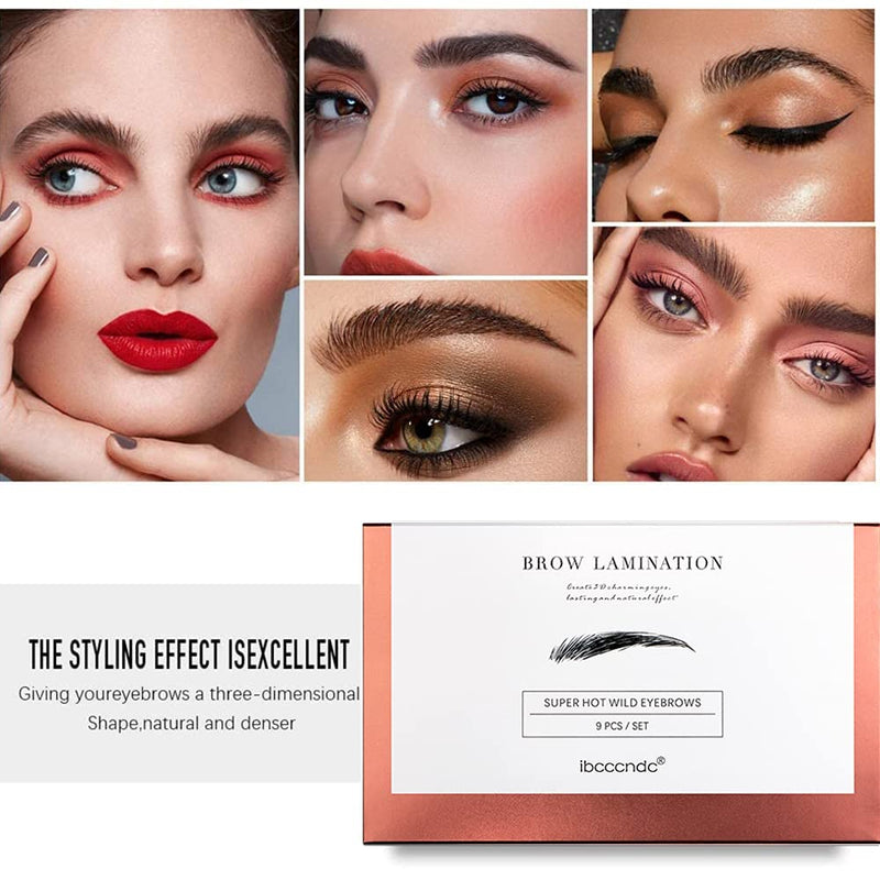 [Australia] - SHEEYOON Eyebrow Lamination Kit, Professional Brow Lift Kit, DIY 3D Eyebrow Perm for Natural Trendy Shaping Brow, Long Lasting 8 weeks 