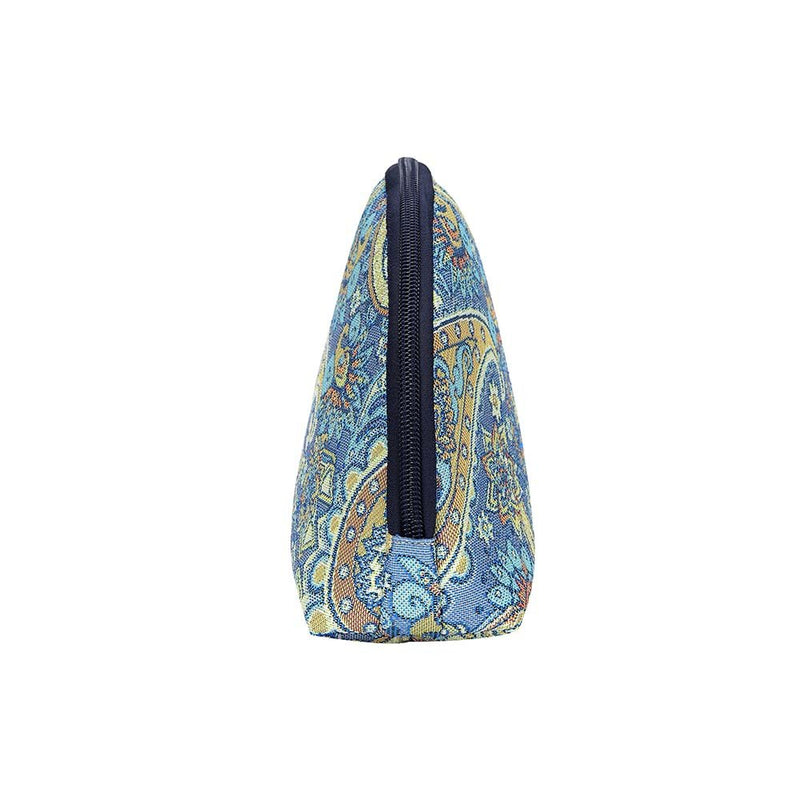 [Australia] - Signare Tapestry cosmetic bag makeup bag for Women with Paisley Design COSM-PAIS) 